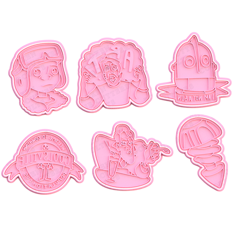 The Iron Giant Pack de 6 cortadores
