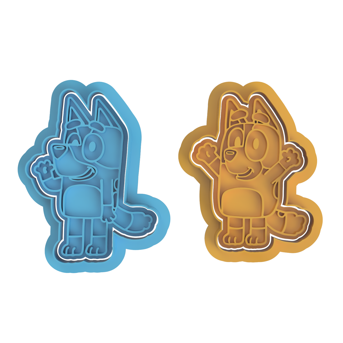 Bluey Pack de 2 cortadores #1