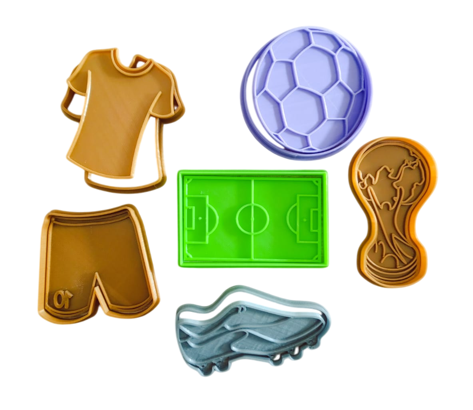 Nuevo Futbol Pack #4 de 6 cortadores