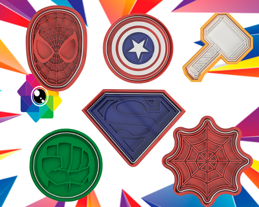 Nuevo Marvel Pack #1 de 6 cortadores