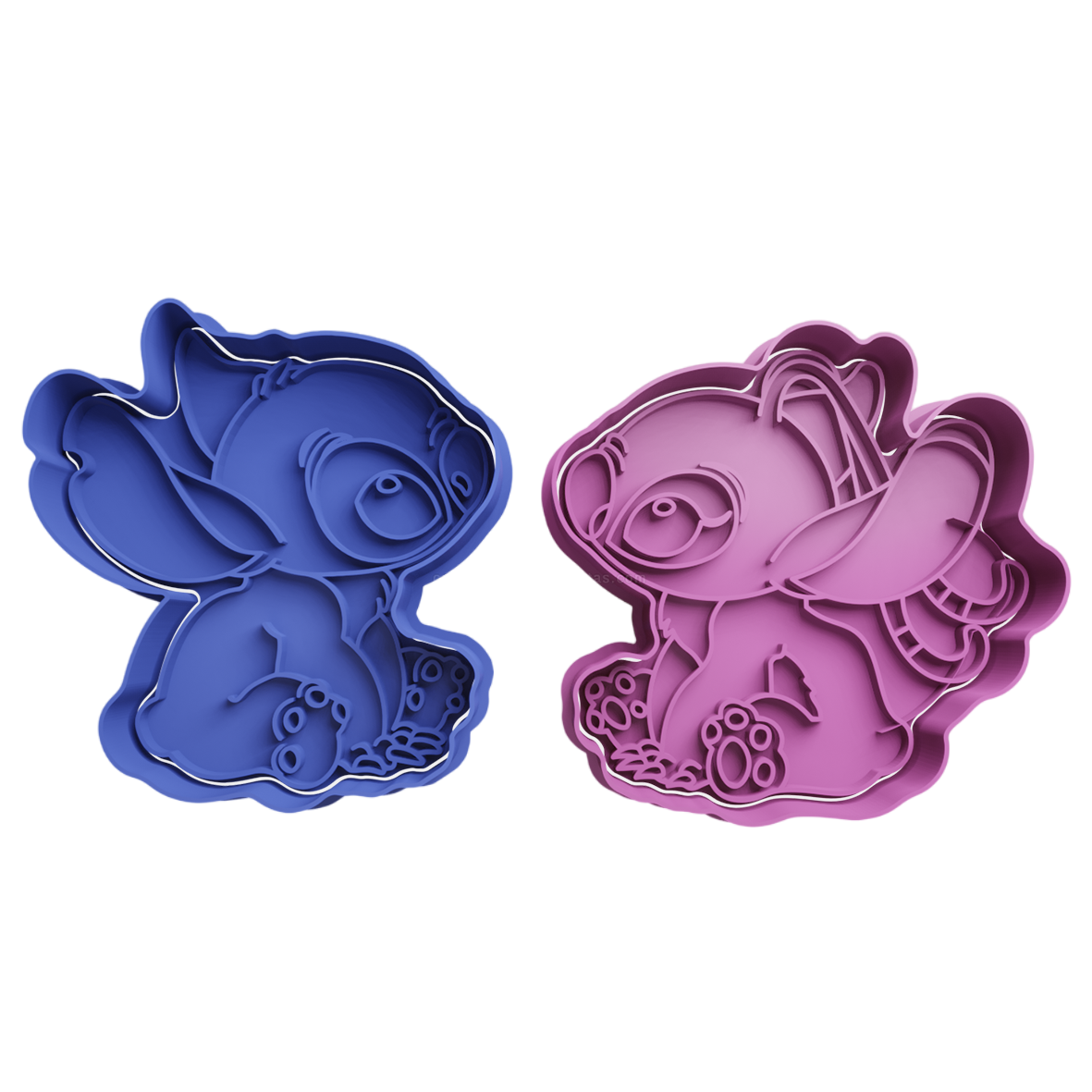 Lilo y Stitch #4 Pack de 2 cortadores #3