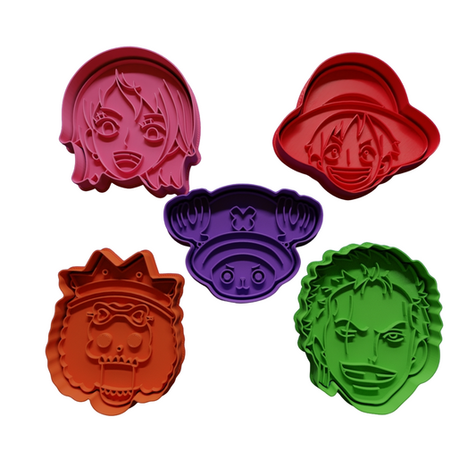 One Piece #4 Pack de 5 cortadores