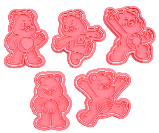 Care Bears Pack de 5 cortadores