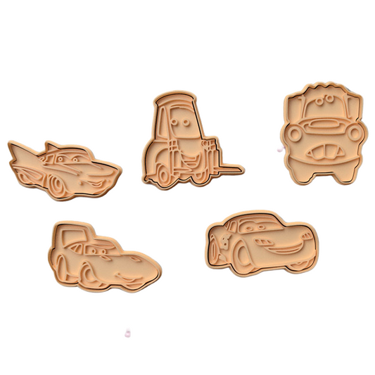 Cars Pack de 5 cortadores