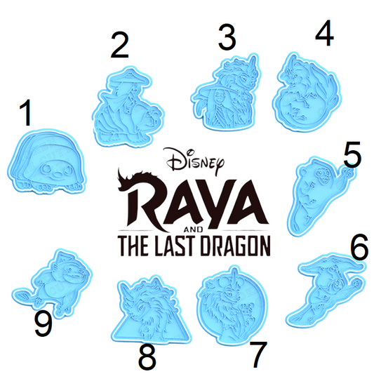 Raya and the Last Dragon x Unidad de 9 cortadores