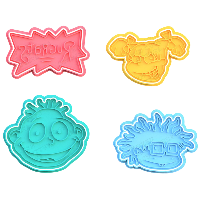 Rugrats Pack de 4 cortadores